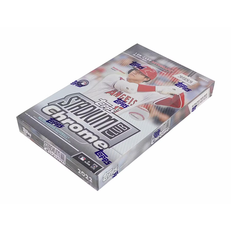 2022 Topps Stadium Club Chrome Baseball Hobby Box