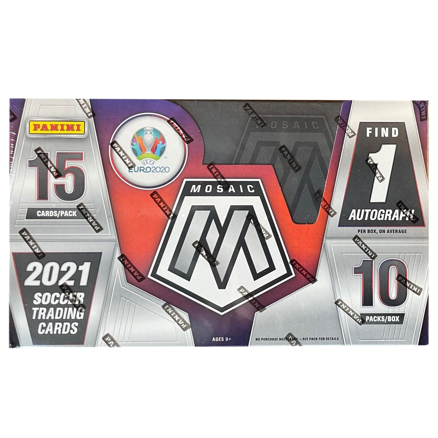 2020/21 Panini Mosaic UEFA Euro 2020 Soccer Hobby Box