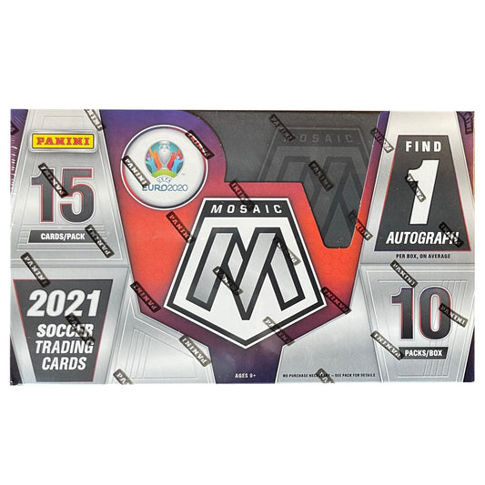 2020/21 Panini Mosaic UEFA Euro 2020 Soccer Hobby Box