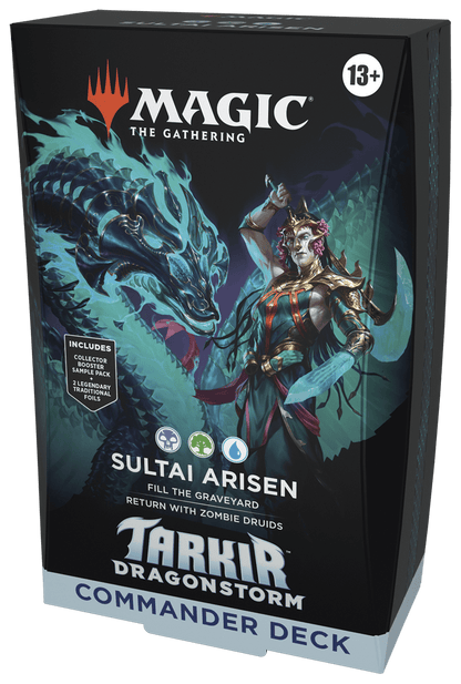 Magic The Gathering: Tarkir: Dragonstorm - Sultai Arisen Commander Deck