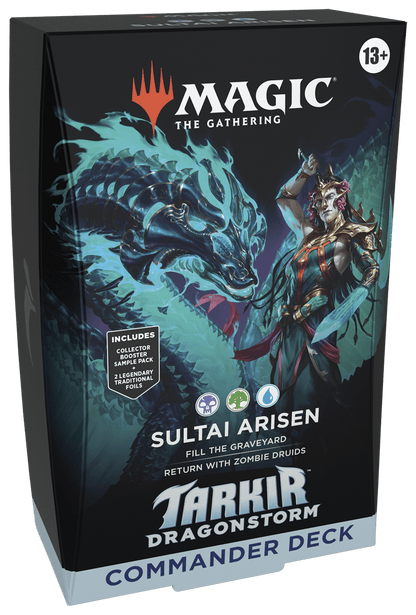 Magic The Gathering: Tarkir: Dragonstorm - Sultai Arisen Commander Deck