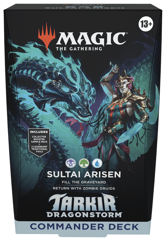 Magic The Gathering: Tarkir: Dragonstorm - Sultai Arisen Commander Deck