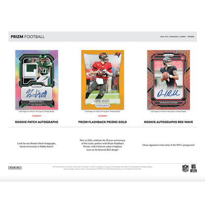 2022 Panini Prizm Football Hobby 12 Box Case